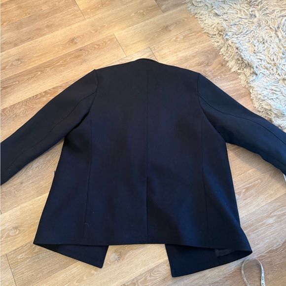 Men's Abercrombie & Fitch Navy Peacoat - Picture 4 of 4